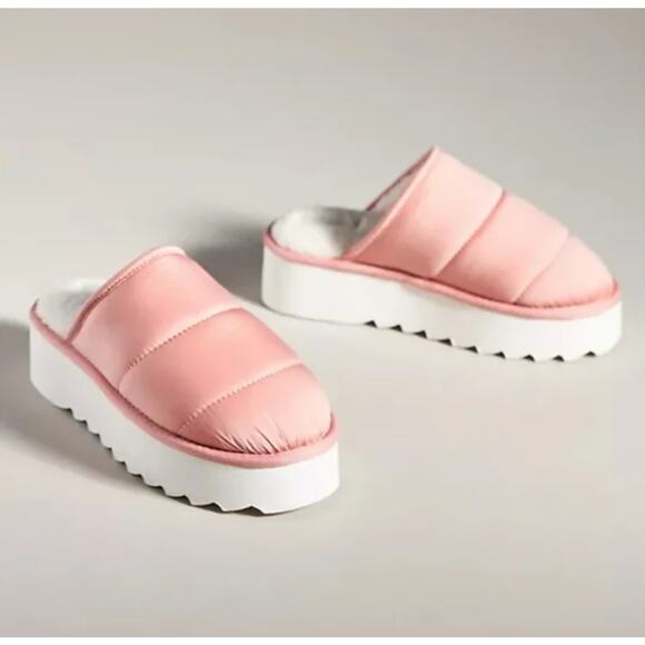 Maeve Puffy Platform Slippers - New Medium (8/9) - Picture 1 of 4